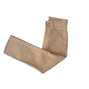 GAP Cheeky Straight High Rise in Wheat, Sz 28/6 Short- NWOT